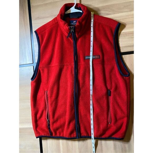 U.S. Expedition Zip Up Men’s Fleece Vest - Picture 4 of 5